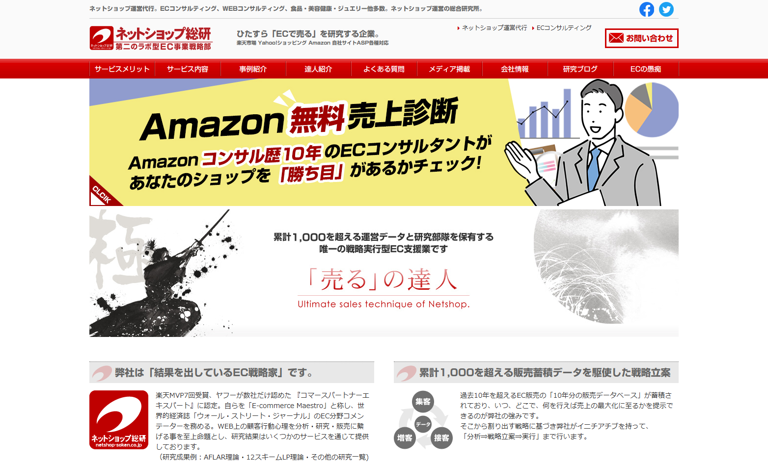 株式会社ネットショップ総研の株式会社ネットショップ総研サービス