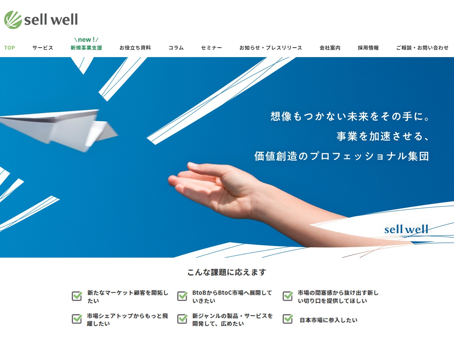 セルウェル株式会社のセルウェル株式会社サービス
