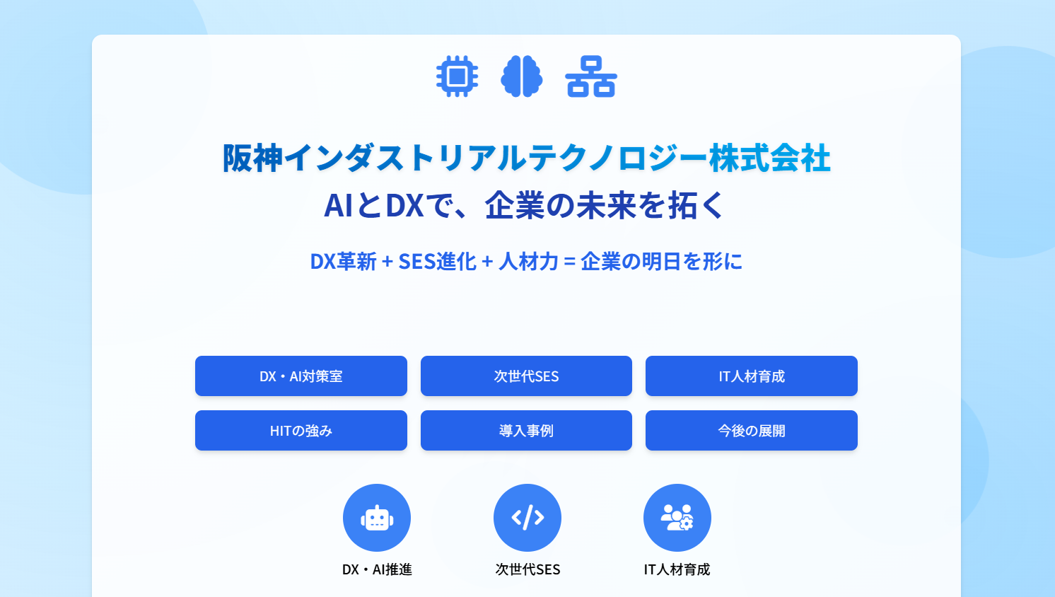株式会社阪神インダストリアルテクノロジーの株式会社阪神インダストリアルテクノロジーサービス