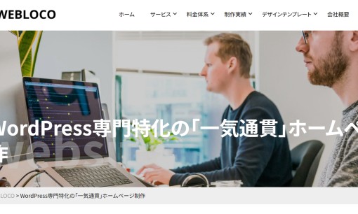 株式会社MAWSデザインのホームページ制作サービスのホームページ画像