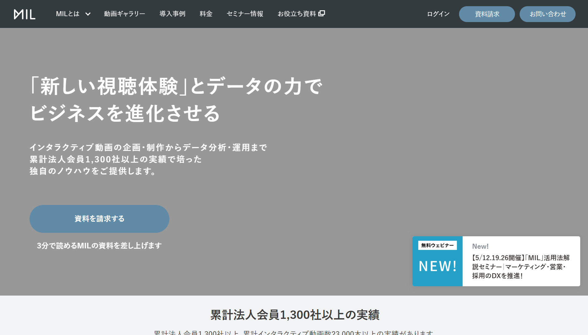 MIL株式会社のMIL株式会社サービス