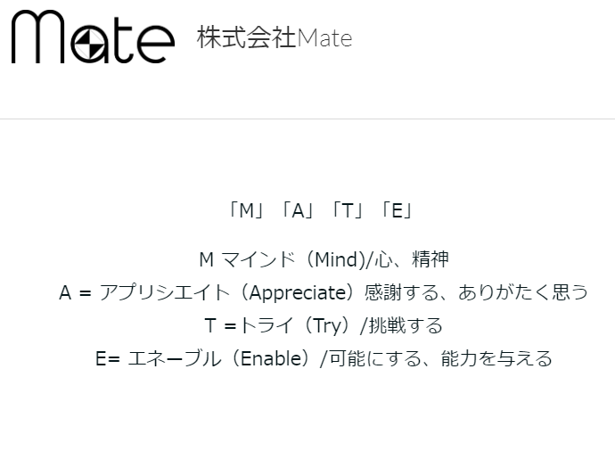 株式会社Mateの株式会社Mateサービス
