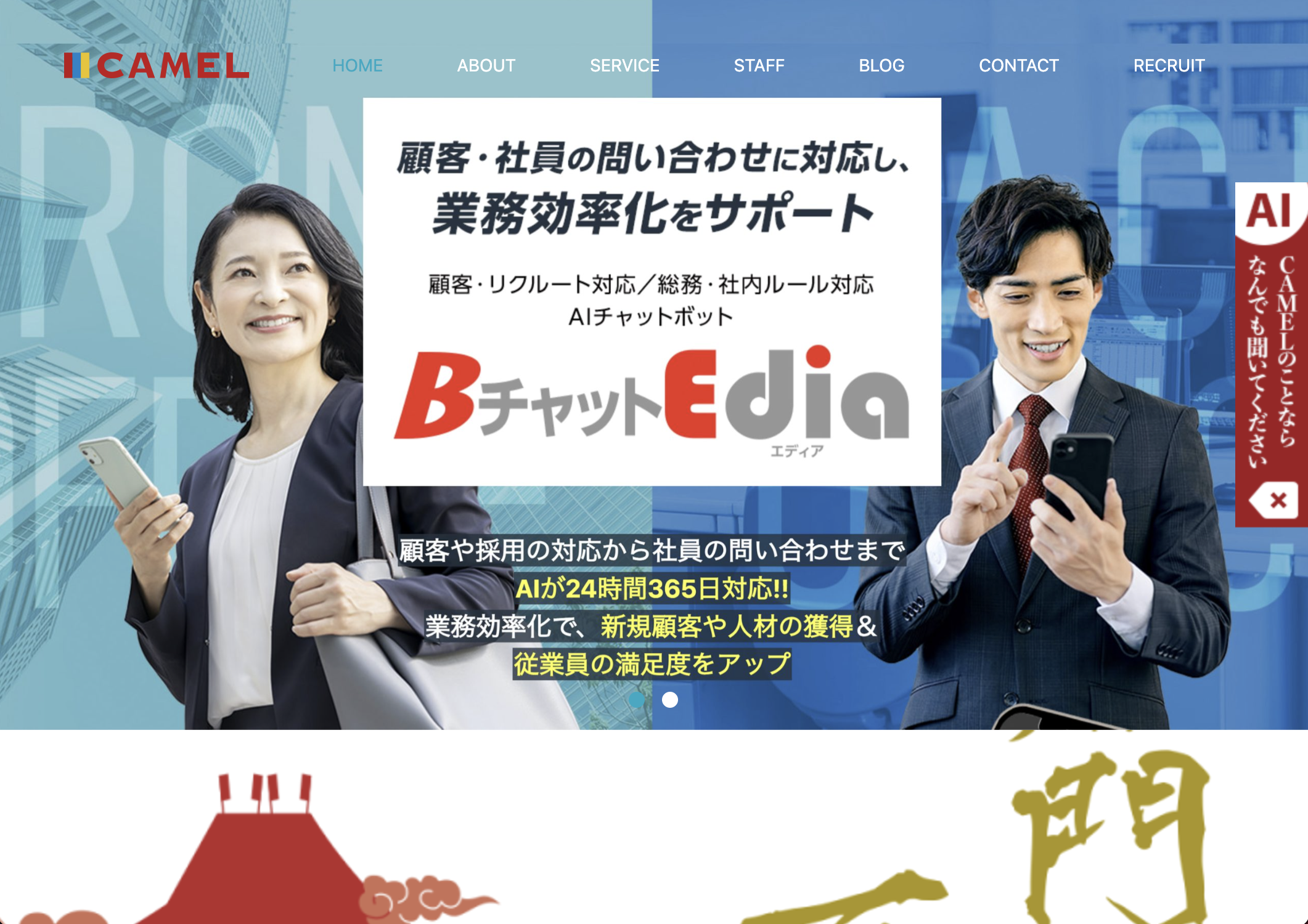 CAMEL株式会社のCAMEL株式会社サービス