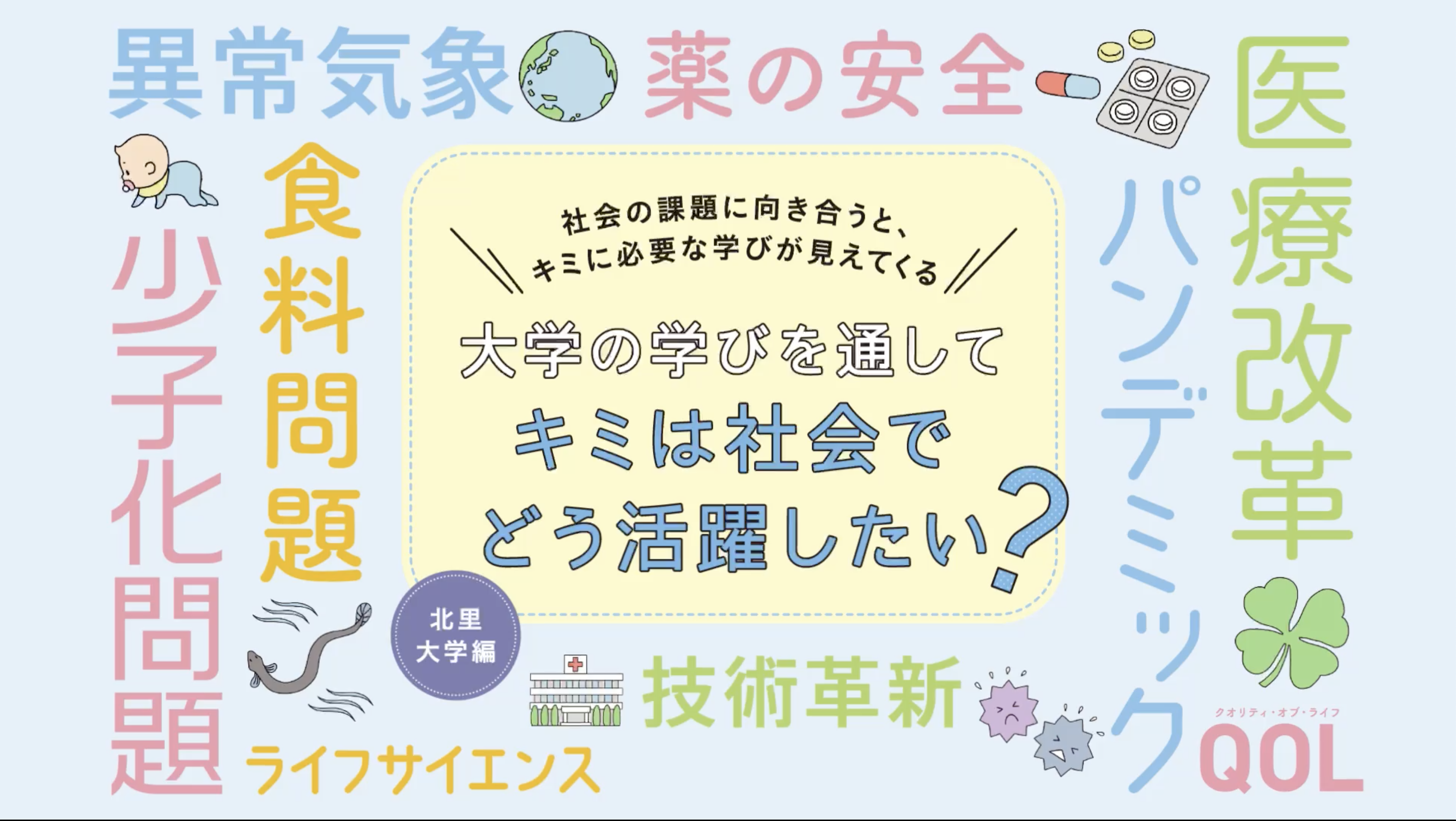 北里大学　学部紹介動画