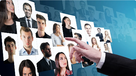 タレントマネジメントシステムCG制作