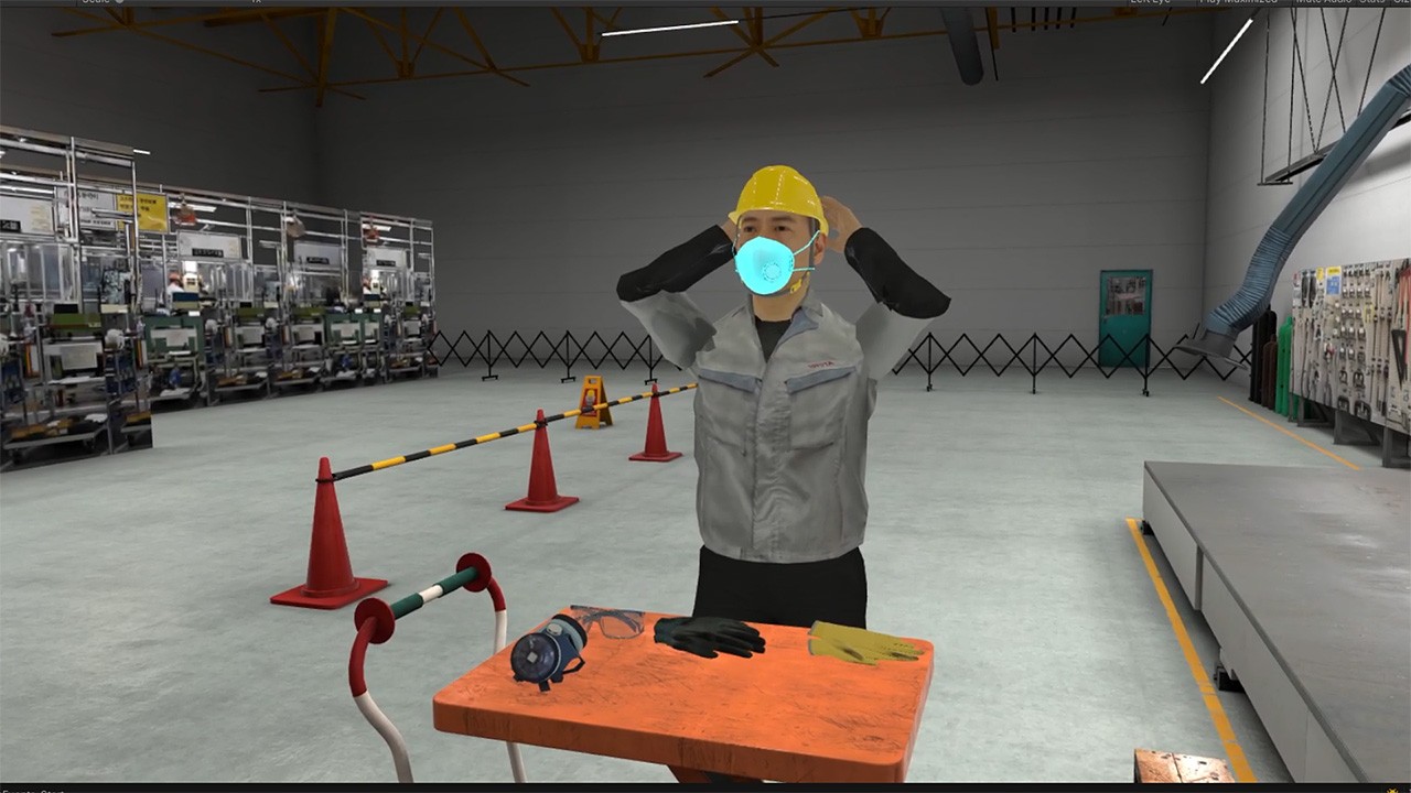 トヨタ自動車株式会社の安全教育VR