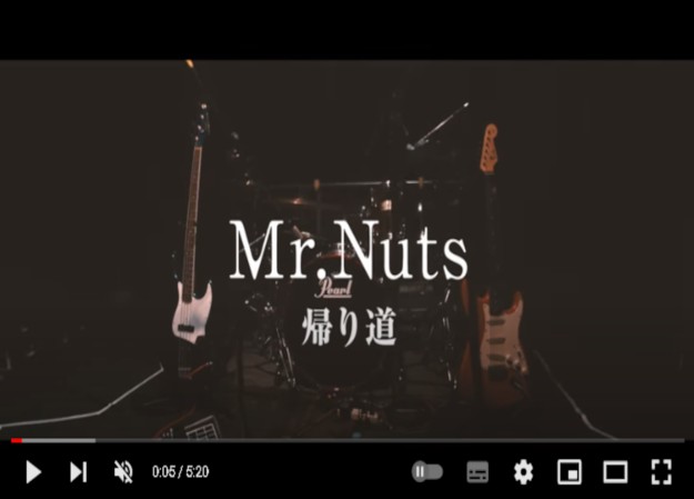 Mr.Nutsのライブ映像制作