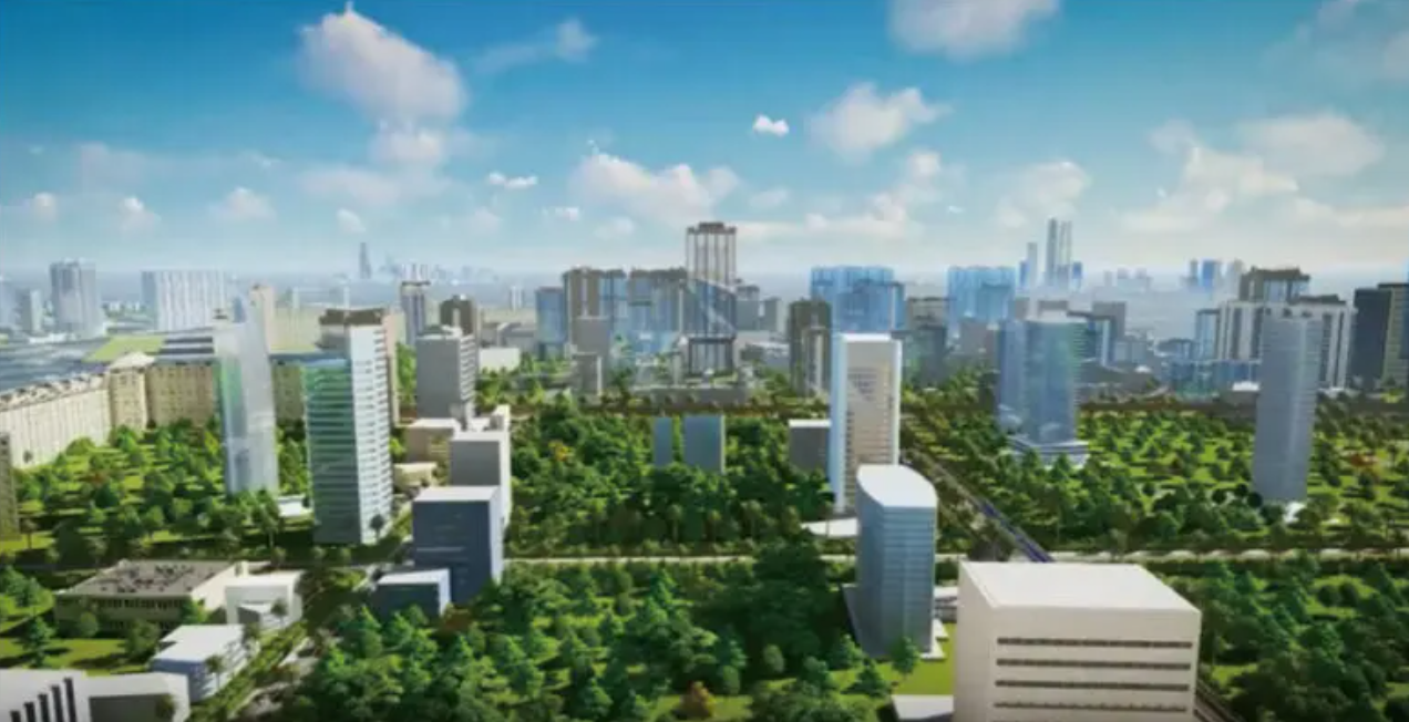 【3DCG】近未来都市の動画制作