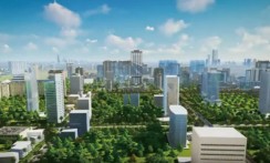 【3DCG】近未来都市の動画制作