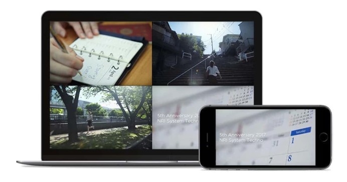 NRIシステムテクノ株式会社の周年記念動画制作