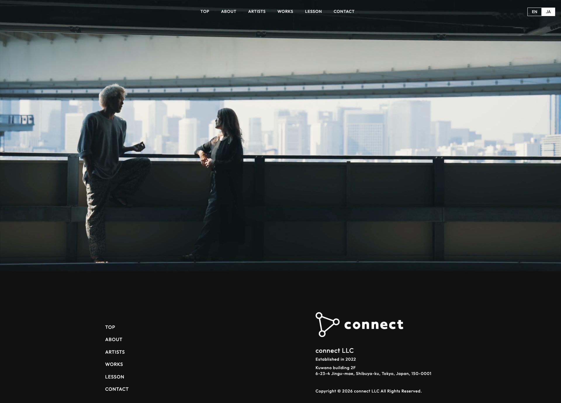 connect 様　公式サイト