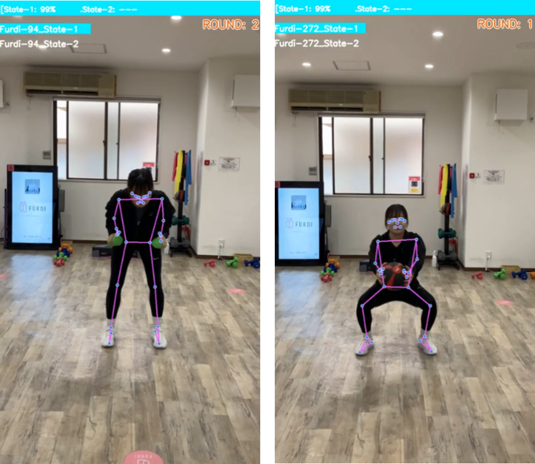 無人フィットネスシステム開発