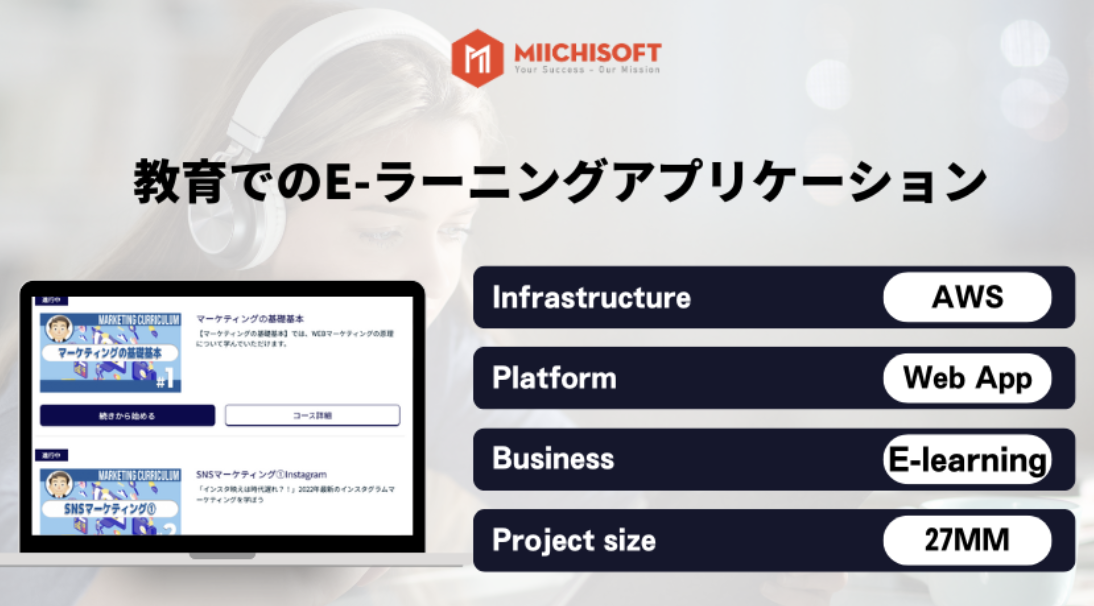 教育でのE-Learningアプリケーション
