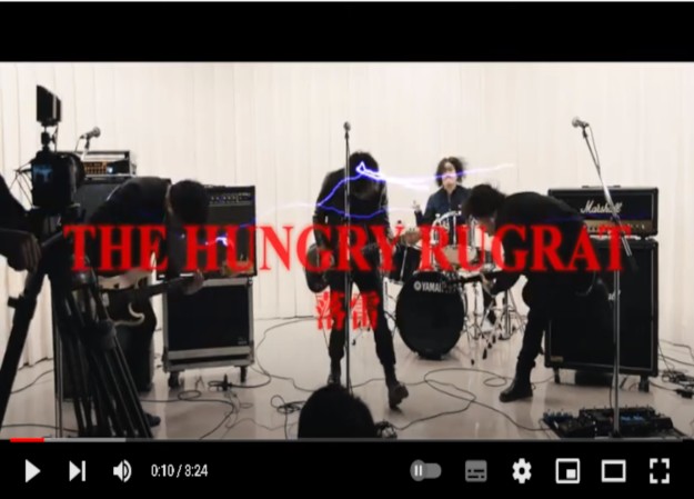 THE HUNGRY RUGRATのMV制作