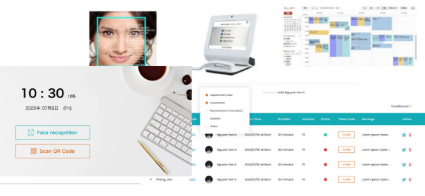 顔認証システム「Smart Reception」を開発