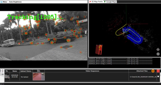 SLAM画像解析技術