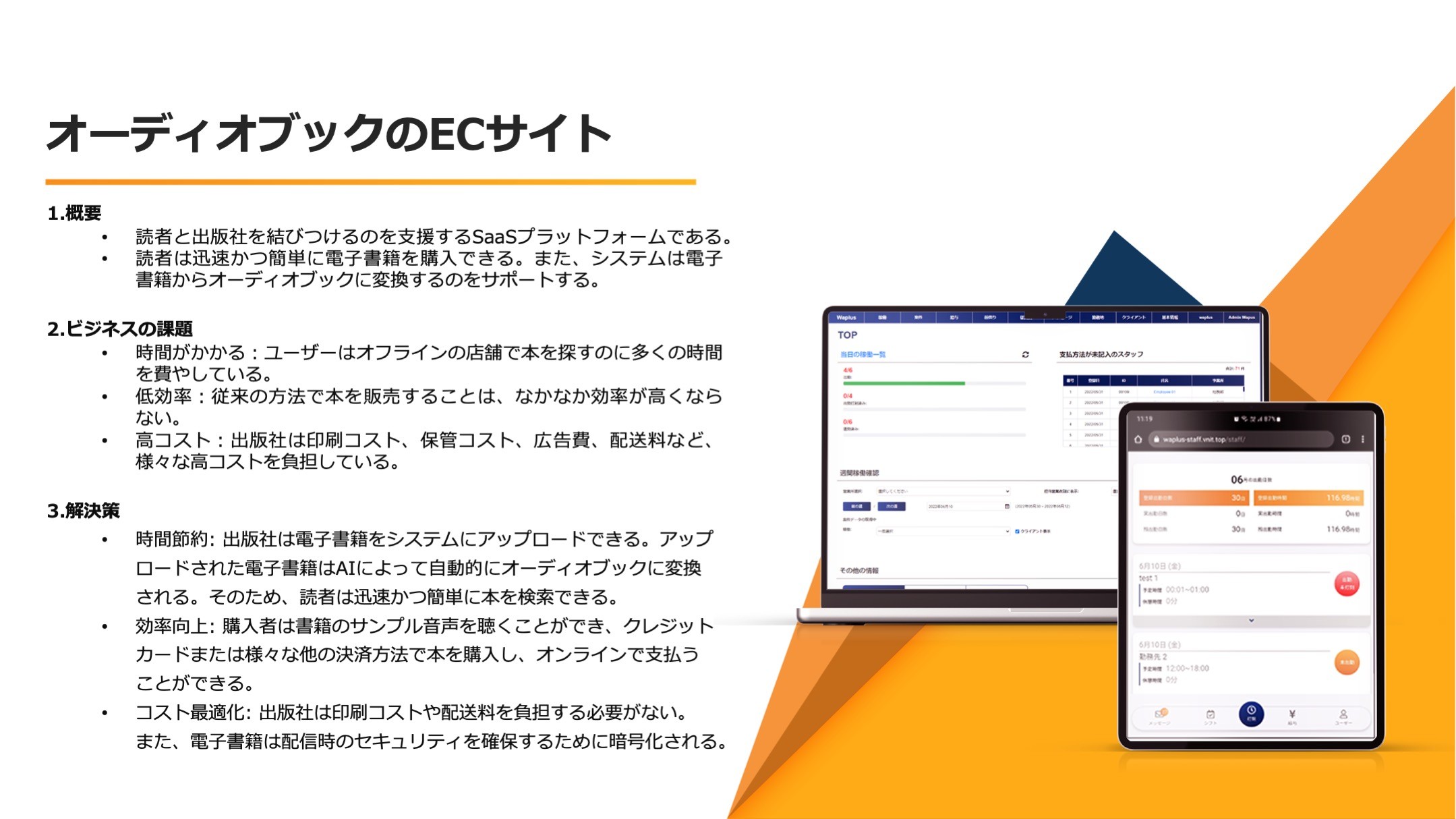 オーディオブック販売サイト