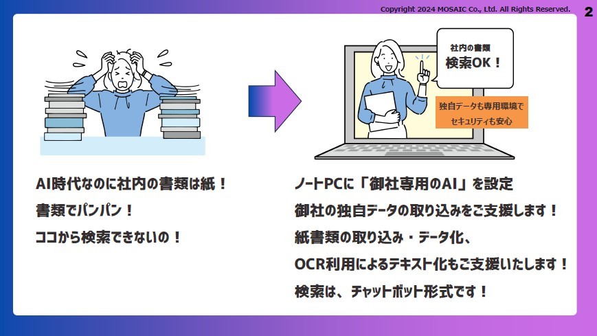 AI-書類検索システム