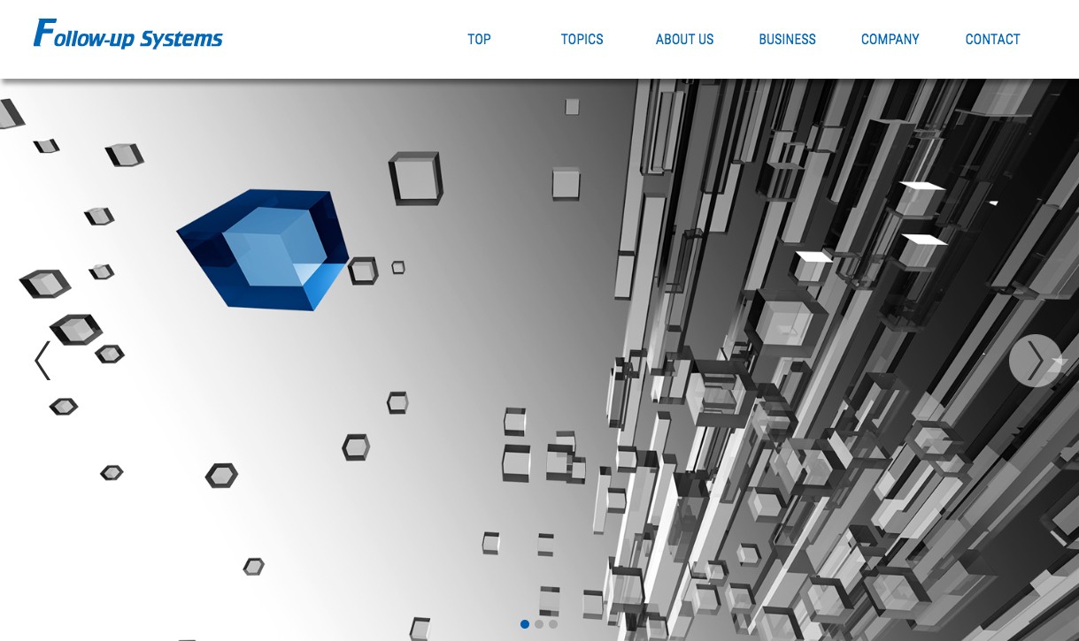 株式会社フォローアップシステムズのコーポレートサイト制作