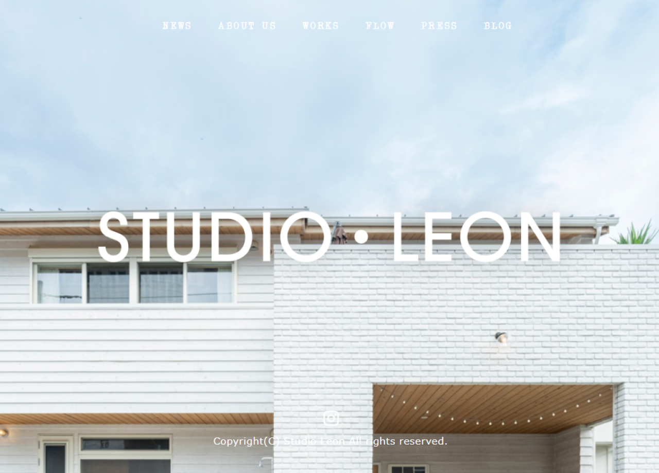 有限会社STUDIO・LEONのコーポレートサイト制作（企業サイト）