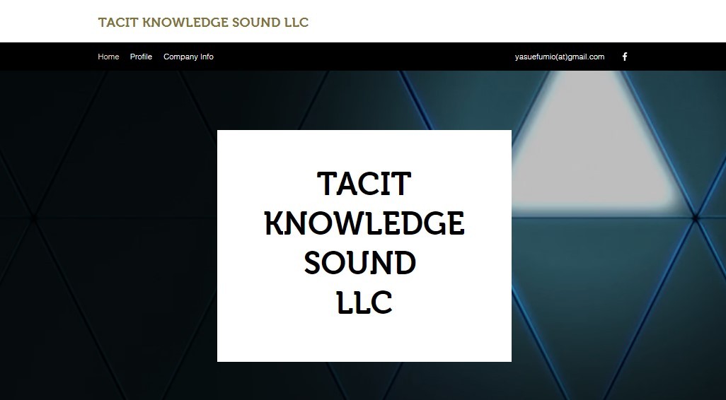 Tacit Knowledge Sound 合同会社の株式会社・合同会社設立