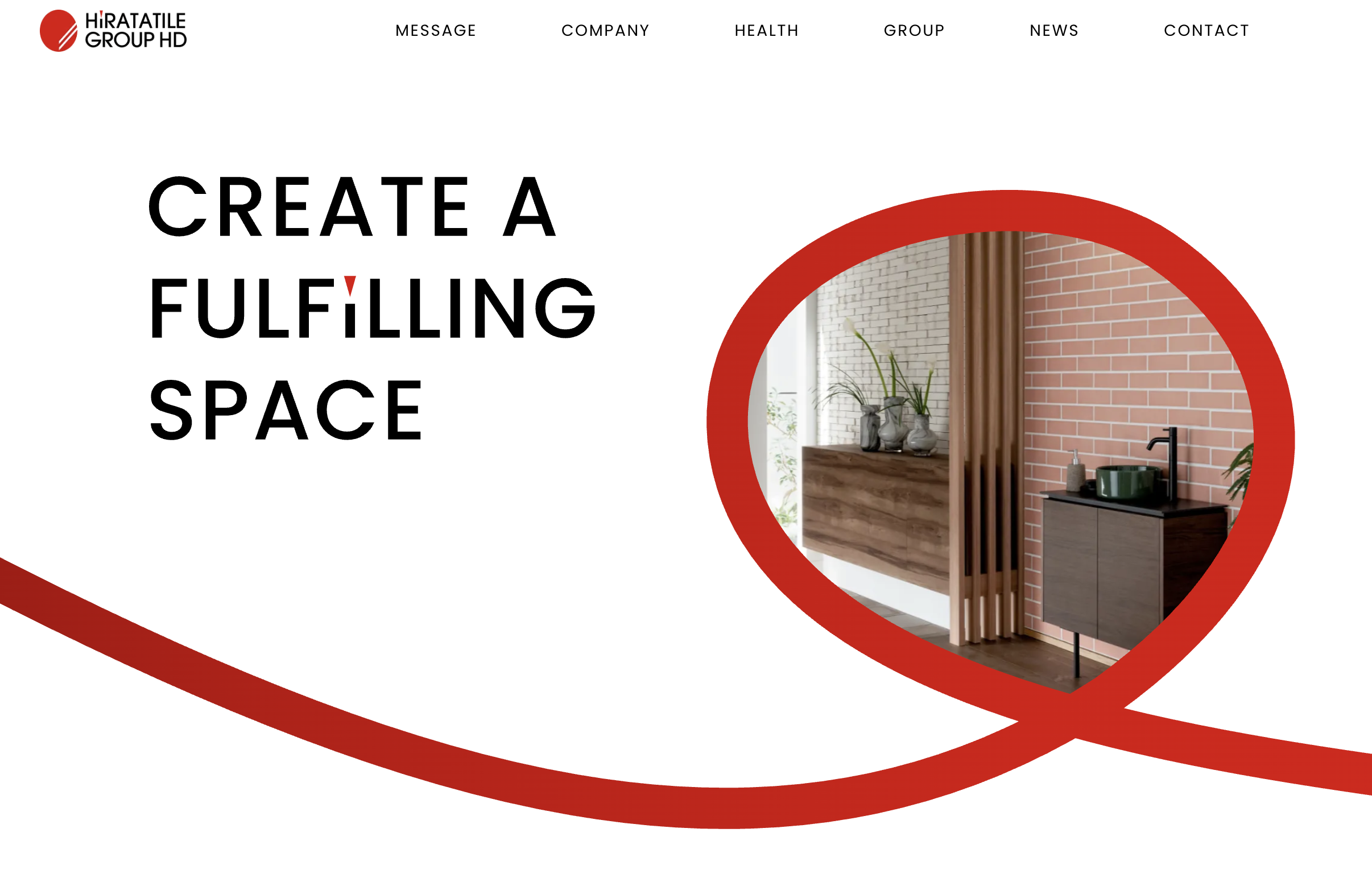 Hirata Tile Group HD〜タイルと水まわりの総合プロデュース企業、平田タイルのホールディングスサイト立ち上げに伴うコーポレートサイト制作〜