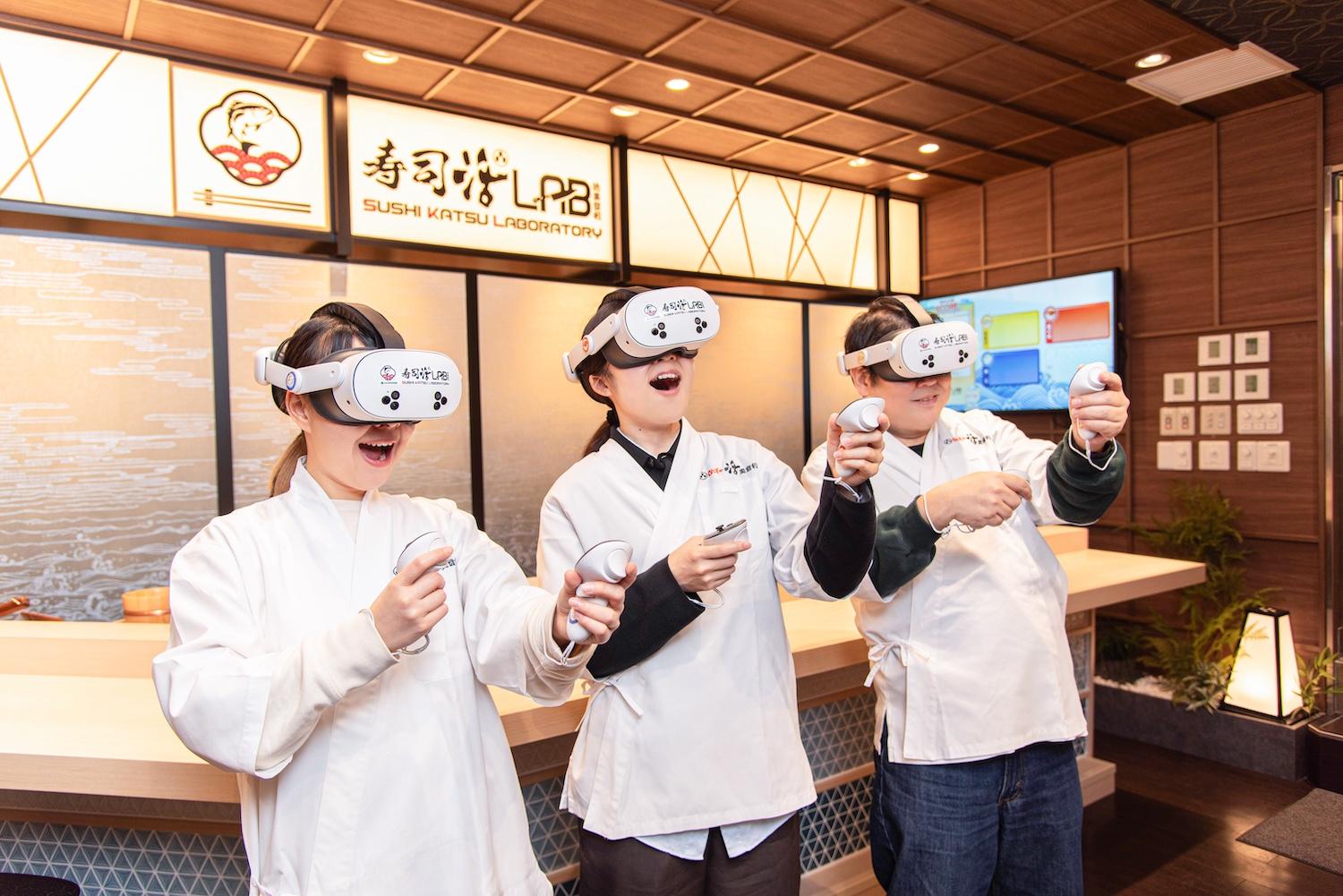 寿司活LAB「握り寿司の匠」 VR釣り体験コンテンツ開発