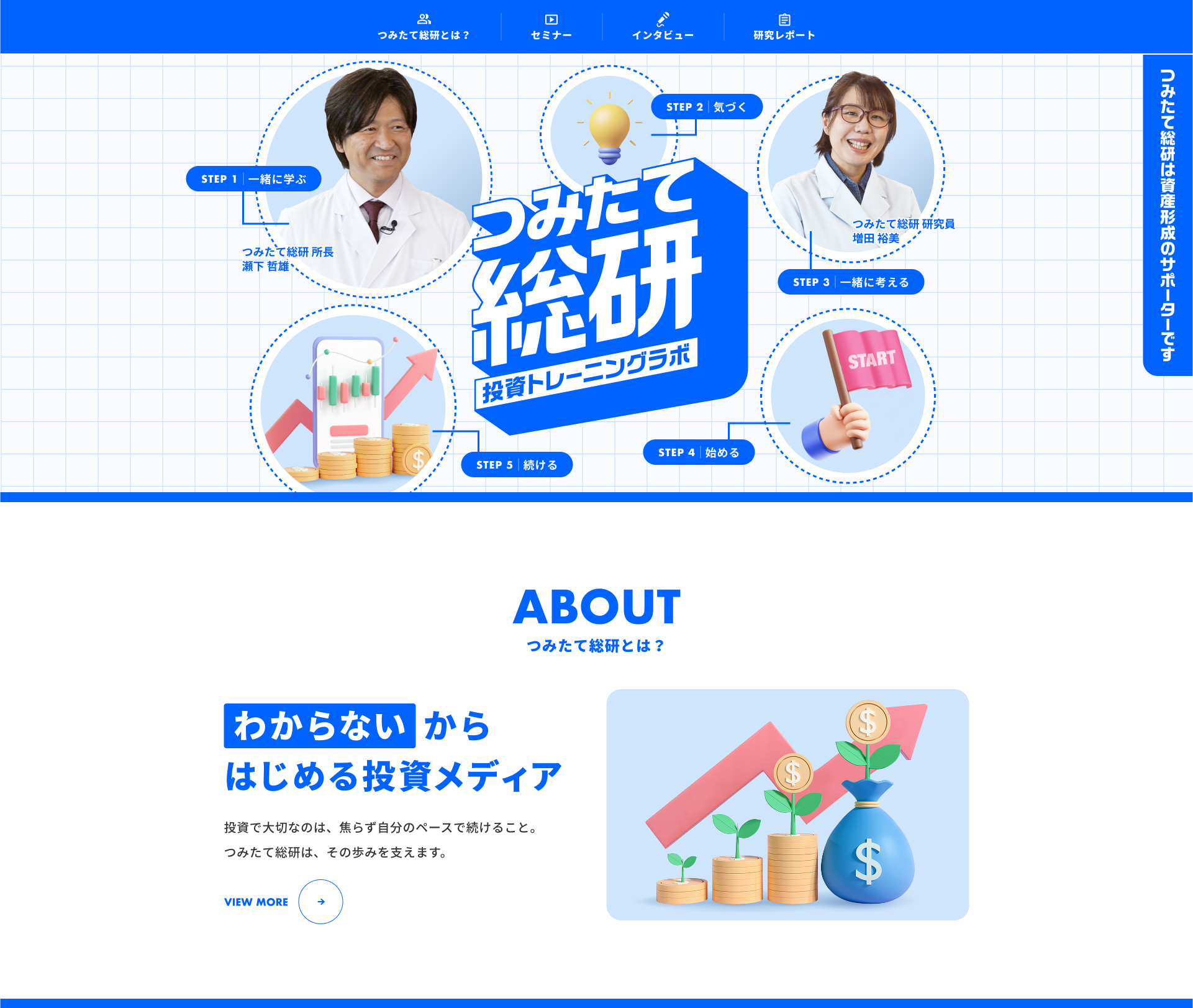 プロモーションサイト｜セゾン投信株式会社　つみたて総研