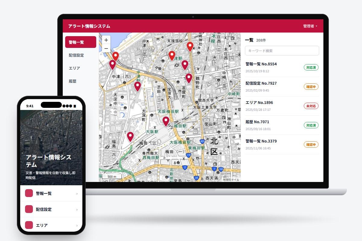 アラート情報システム