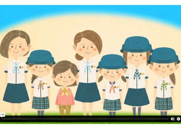公益社団法人ガールスカウト日本連盟のWEB動画制作
