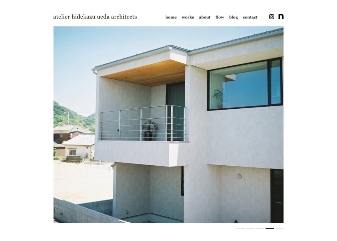 株式会社 上田英和建築設計事務所のコーポレートサイト制作