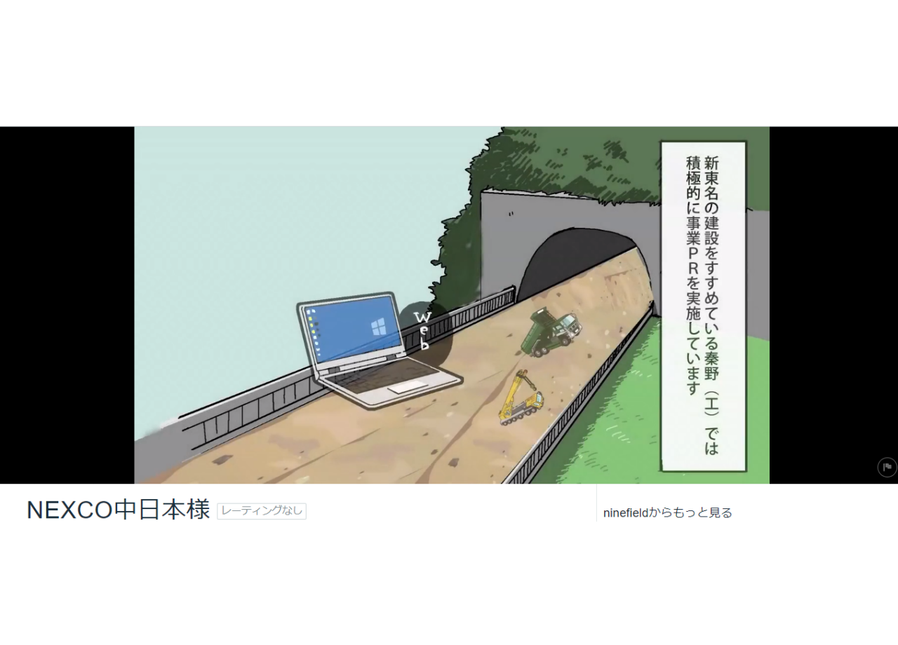 中日本高速道路株式会社のアニメーション制作