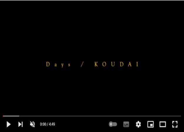 KOUDAIのPV制作