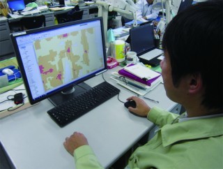 松山市公営企業局の地図システム開発