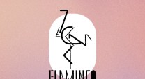 期間限定屋台FLAMINGO様のロゴ、その他ツールをデザインしました。