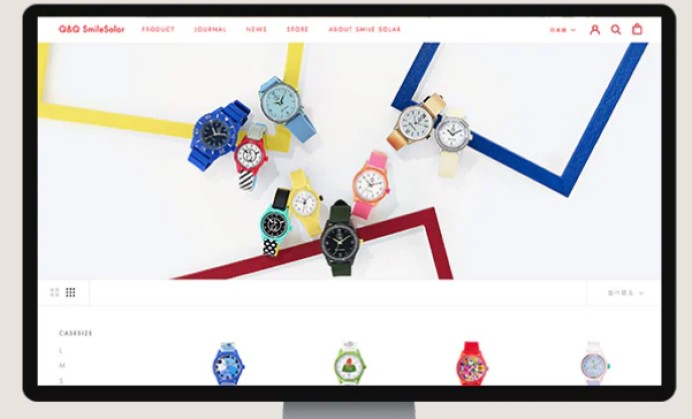 シチズン時計株式会社のECサイト制作